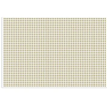 Itsy Bitsy Gift Wraps Golden Polka 20 X 30Inch 8 Sheets |Gift Papers For Packaging |Gift Covers Wrapper Roll | Colorful Wrapping Paper | 1 Designs X 8