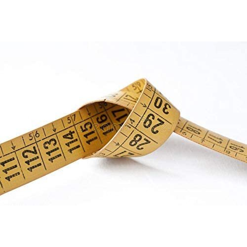Spicado Traders Inch Tap Durable Soft 1.50 Meter 150 Cm Sewing Tailor Tape Body Measuring Measure Ruler Dressmaking - Multicolour (Pack Of 2)