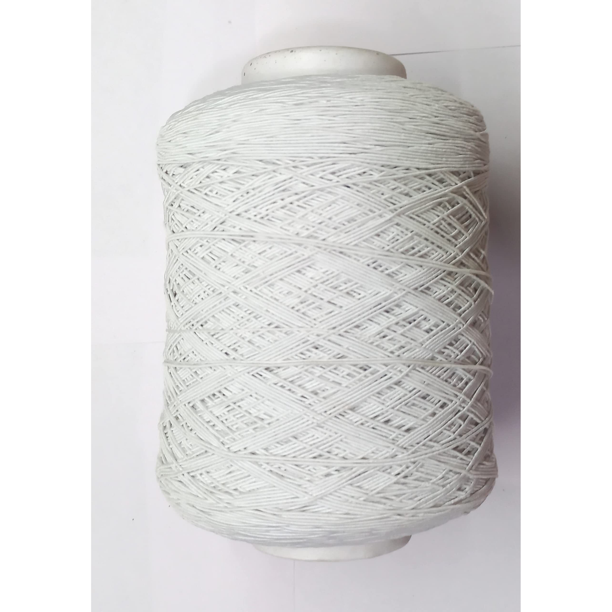 Omx Thread Elastic Bobbin Elastic 0.5 Mm (500 Gm, White) 1Pc