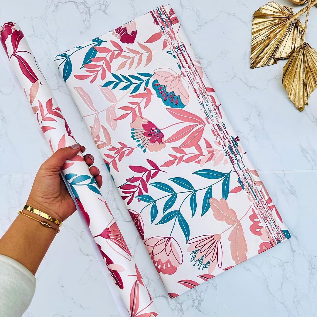 Naayva Gift Wrapping Paper Sheets  Perfect For Birthdays, Weddings, Baby Showers, And Mother's Day  Gift Wrap For All Occasions And Events  Durable Packing Material (Pack Of 5)