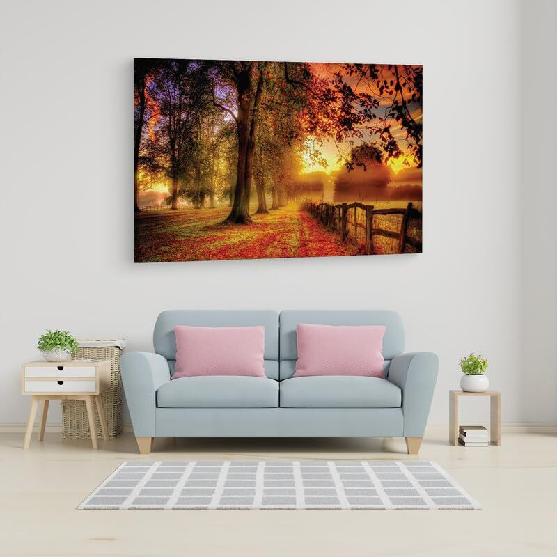 Truecanvas 16 X 24 Inch, Pine Wood Framed Canvas Paintings For Home Decor, Ready To Wall Hanging, Premium Painting For | Bedroom, Living Room, Office Wall Decoration | Wall Art Painting, Ct1107