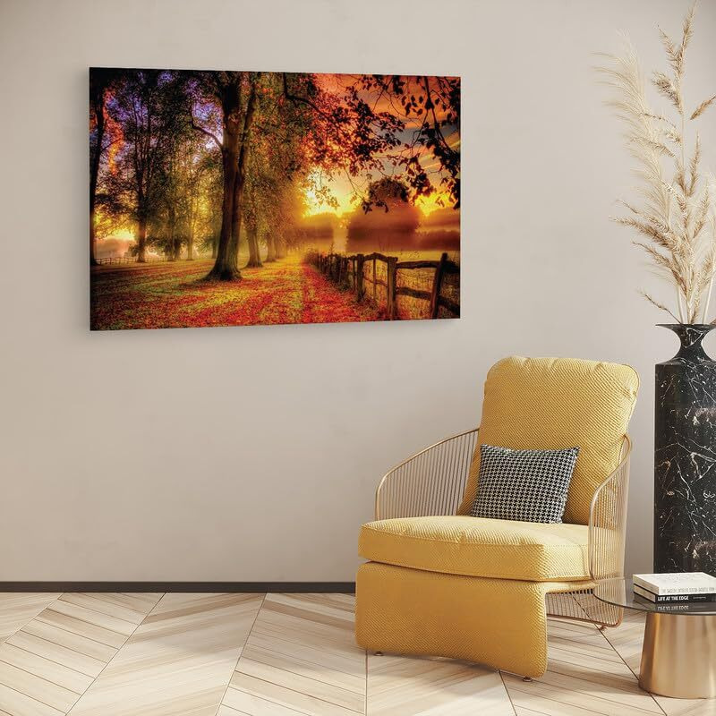 Truecanvas 16 X 24 Inch, Pine Wood Framed Canvas Paintings For Home Decor, Ready To Wall Hanging, Premium Painting For | Bedroom, Living Room, Office Wall Decoration | Wall Art Painting, Ct1107