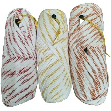 Colorful Nada & White Naada Combo/String For Pajama, Salwar, Ethnic Dresses,Petticot, Bermuda Etc (Random Color Shade) (10 Meters/Roll (Pack Of 3))