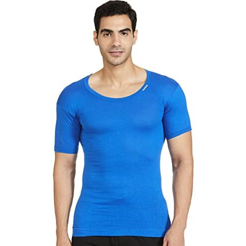 Rupa Men's Solid Regular Fit Vest (Color & Print May Vary) (Pack Of 2) (Frontline Colour Rns 2P_Assorted_80 80 Cm)