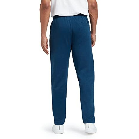 Xyxx Athleisure Men's Cotton Track Pants - Relaxed Fit, Ultra Smooth, Sweat Absorbent Code Loungewear With Zippered Pockets, Perfect Ankle Length, Drawcord Closure