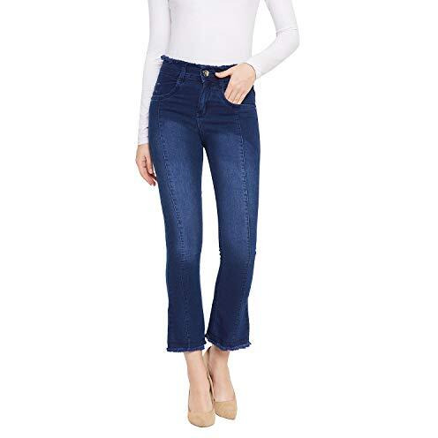 Nifty Women's Denim Slim Fit High Waist Jeans (1424, Basic, 34)