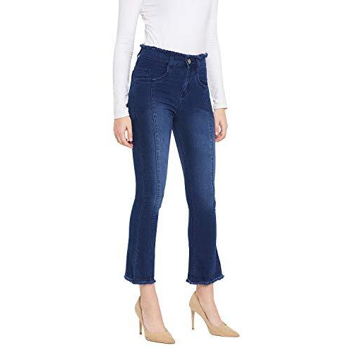 Nifty Women's Denim Slim Fit High Waist Jeans (1424, Basic, 34)