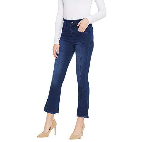 Nifty Women's Denim Slim Fit High Waist Jeans (1424, Basic, 34)