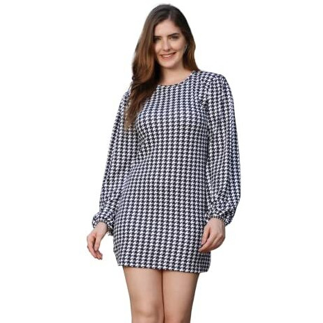 Leriya Fashion Party Dresses For Women Choker Multicolor Bodycon Mini Wrap Dress (Small, Black)