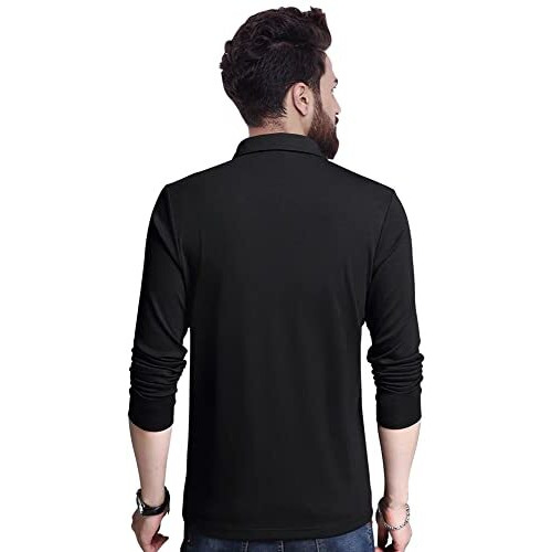 Eyebogler Regular Fit Men's Cotton T-Shirt Black (Xl-T304-Bl)