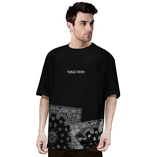 Eyebogler Men's Regular Fit T-Shirt (T559_Black L)