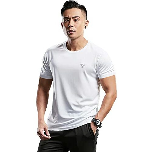 Eyebogler Mens Round Neck Half Sleeve Solid Dry Fit Tshirt Pack Of 2