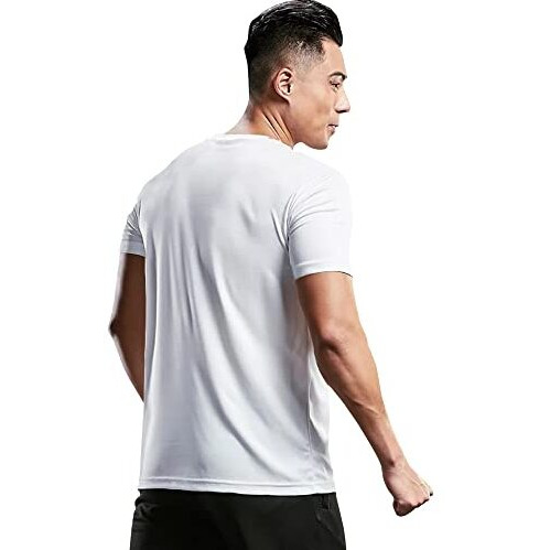 Eyebogler Mens Round Neck Half Sleeve Solid Dry Fit Tshirt Pack Of 2