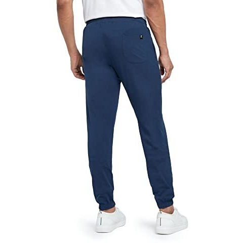Xyxx Men's Cotton Modal Joggers - Relaxed Fit, Antimicrobial, High Stretch, Sweat Absorbent Solid Ace Loungewear With Zippered Pockets, Drawcord Closure.