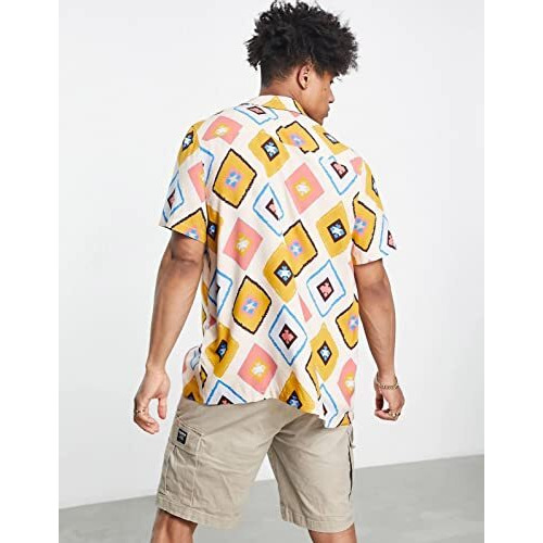 Dhruvi Trendz Mens Rayon Men's Casual Shirt Regular Fit Western (Dt-Ms-6066_Multicolour_2Xl)