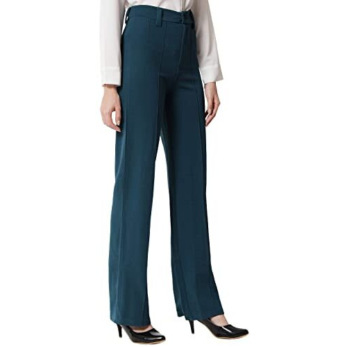 Kotty Women's Relaxed Pants (Kttwomenspant151_Teal Green_Kttwomenspant154L