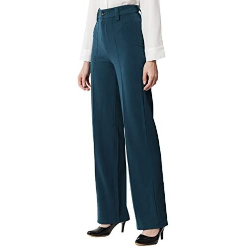Kotty Women's Relaxed Pants (Kttwomenspant151_Teal Green_Kttwomenspant154M