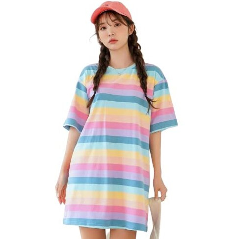 Leriya Fashion Western Dresses For Women | Short A-Line Dress For Girls (Small, Multicolor)
