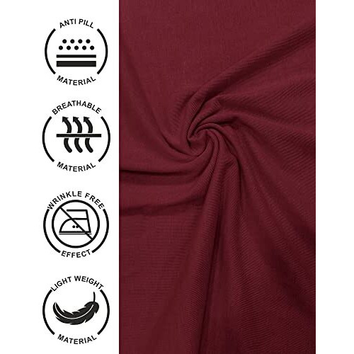 Eyebogler Polo Neck Full Sleeve Printed Casual Men Tshirt Wine Red Black
