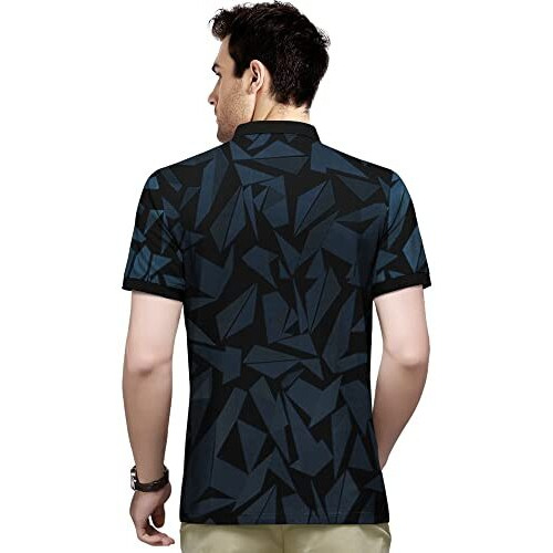 Eyebogler Geometric Printed Men Tshirt