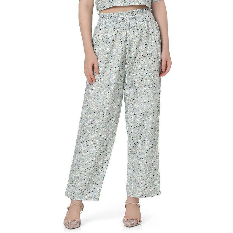 Dhruvi Trendz Women's Regular Track Pants (Dt-Tr-726_Green_S)