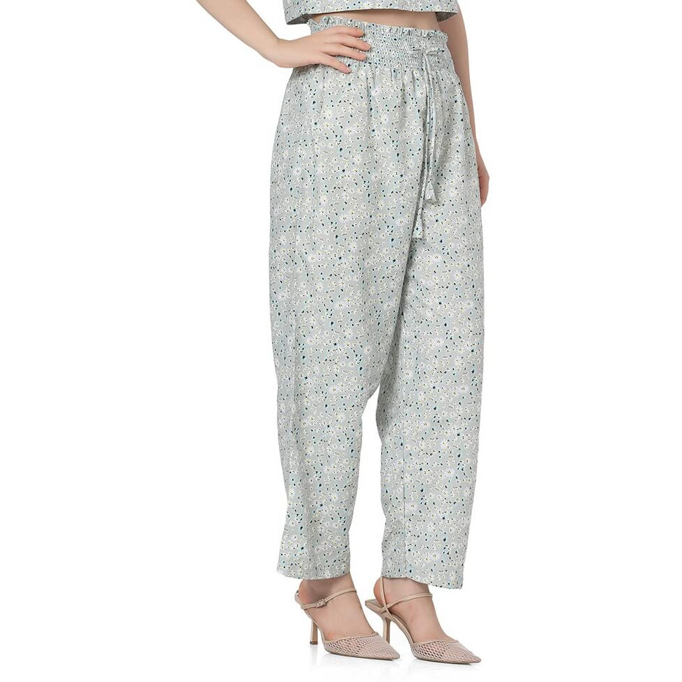 Dhruvi Trendz Women's Regular Track Pants (Dt-Tr-726_Green_S)