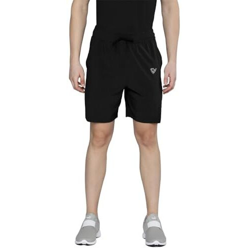 Eyebogler Men's Cotton Casual Shorts Black