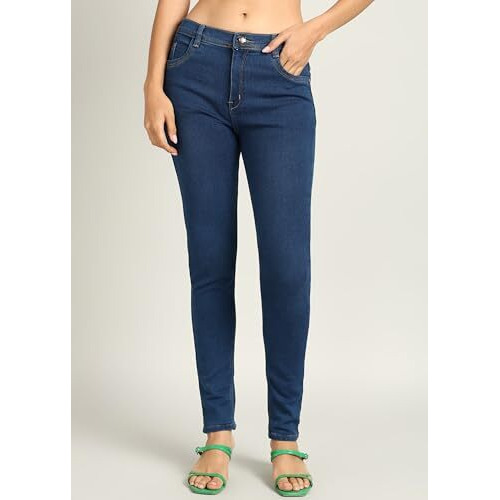 Nifty Women's Slim Jeans (1393N_Azure_34)