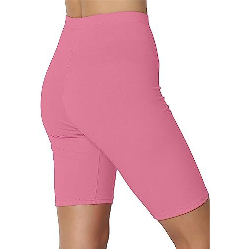 Kyda Women's Anti Bacterial Cycling Shorts, Under Skirt Biker Shorts, High Waist Stretchable Yoga Shorts & Gym Workout Skin Fit Shorties