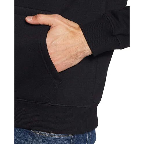 Adro Mens Hoodies With Hail The Dragon Puff Backside Printed, 100% Cotton 340Gsm. (H23-M-Dra-Bl_Black_L)