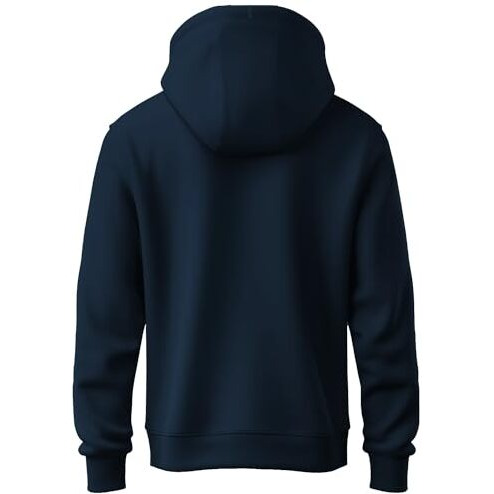 Adro Mens Hoodies With Naruto Uzumaki Anime Printed, 100% Cotton 340Gsm Warm & Soft Fabric. (H23-M-Nrr-Nb_Navy_S)