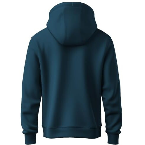 Adro Mens Hoodies With Naruto Uzumaki Anime Printed, 100% Cotton 340Gsm Warm & Soft Fabric. (H23-M-Nrr-Sb_Teal_M)