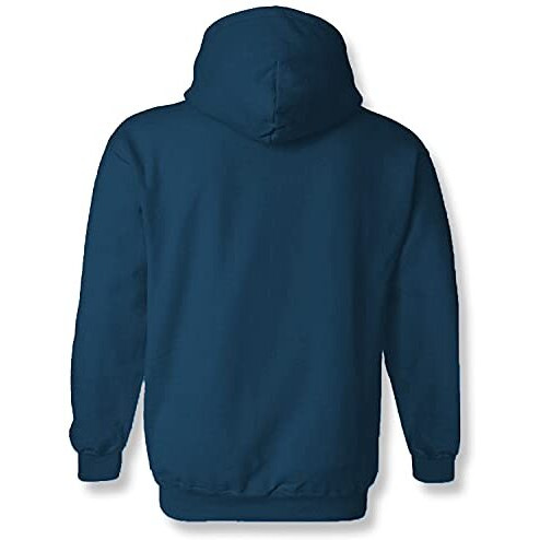 Adro Men's Cotton Neck Hooded Sweatshirt (H21-M-Fll-Sb_Teal_Xl)