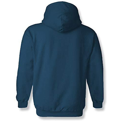 Adro Men's Cotton Neck Hooded Sweatshirt (H-M-Sto-Sb_Teal_M)