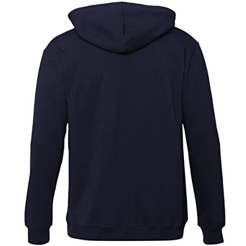 Adro Men's Cotton Neck Hooded Sweatshirt (H22-M-Frl-Nb_Navy_2Xl)