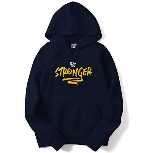 Adro The Stronger Hoodies/Sweatshirts For Men & Women (H20-M-Sgr-Nb_Navy_2Xl)