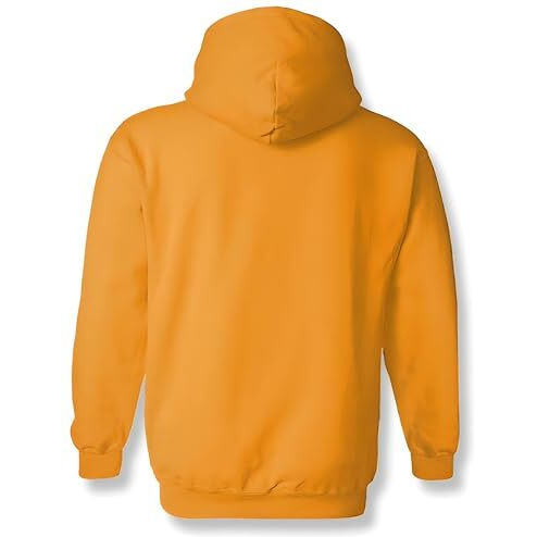 Adro Mens Premium Cotton Fleece 340 Gsm Printed Hoodies (H23-M-Tru-Mu_Mustard_L)