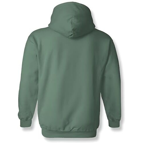 Adro Mens Premium Cotton Fleece 340 Gsm Printed Hoodies (H23-M-Tru-Pt_Pista_L)