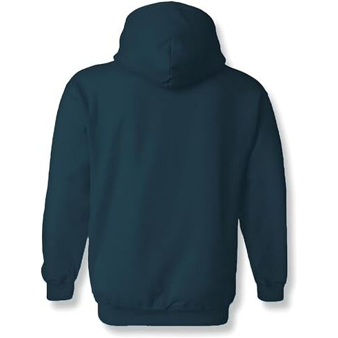 Adro Mens Premium Cotton Fleece 340 Gsm Printed Hoodies (H23-M-Tru-Sb_Teal_Xl)