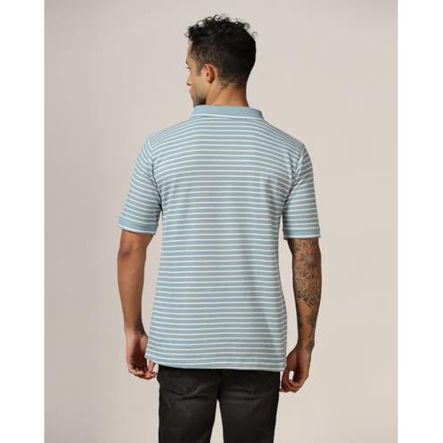 Leriya Fashion Men's Regular Fit T-Shirt (Lf-Mt-1049_Blue