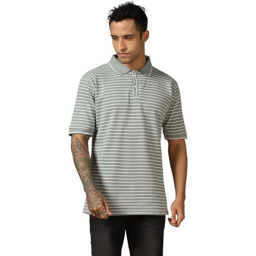 Leriya Fashion Men's Regular Fit T-Shirt (Lf-Mt-1049_Green