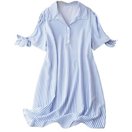 Dhruvi Trendz Women's Rayon A-Line Standard Length Dress (Dt-Wd1146_Sky Blue_Xl)