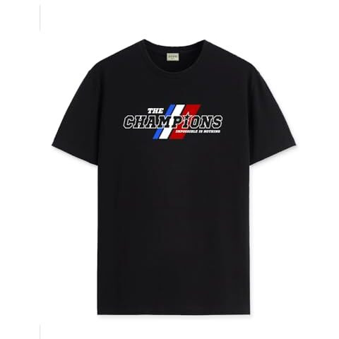 Adro Men's Graphic Printed 100% Cotton T-Shirt - Regular Fit, Printed T-Shirts For Men (Rn24-Cmp-Bl_Black_2Xl)