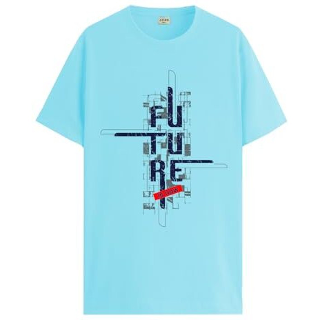 Adro Men's Graphic Printed 100% Cotton T-Shirt - Regular Fit, Printed T-Shirts For Men (Rn24-Ftr-Mi_Mint_2Xl)