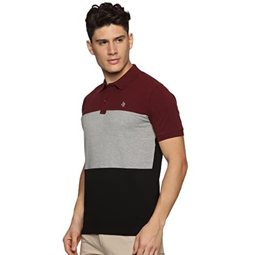 Adro Premium Polo T-Shirt For Men (Pn23-S3-Mrgrbl-Mr_Maroon_S)