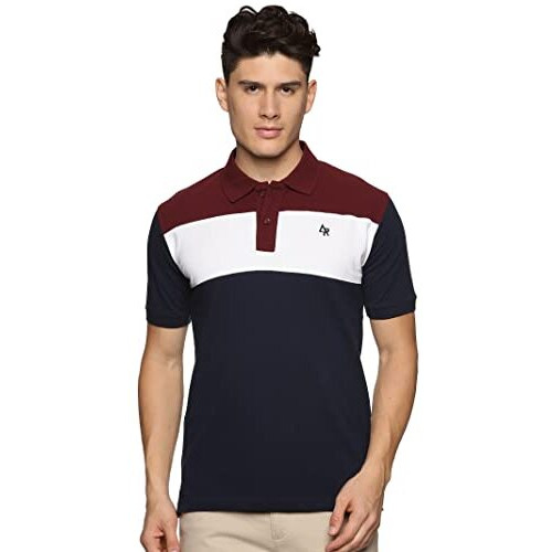 Adro Men's Premium Cotton Polo T-Shirt (Pn23-S4-Mrwhnb-Mr_Maroon_S)