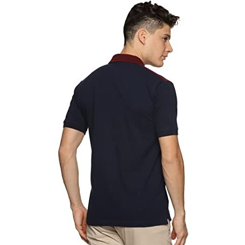 Adro Men's Premium Cotton Polo T-Shirt (Pn23-S4-Mrwhnb-Mr_Maroon_S)