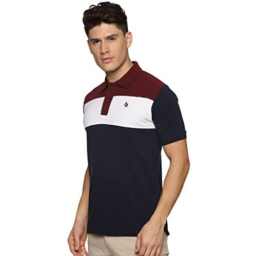 Adro Men's Premium Cotton Polo T-Shirt (Pn23-S4-Mrwhnb-Mr_Maroon_S)