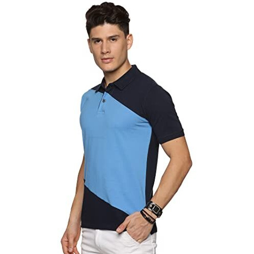 Adro Premium Polo T-Shirt For Men (Pn23-S2-Nbsk-Nb_Navy_M)