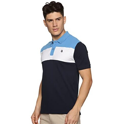 Adro Premium Polo T-Shirt For Men (Pn23-S4-Skwhnb-Sk_Skyblue_S)
